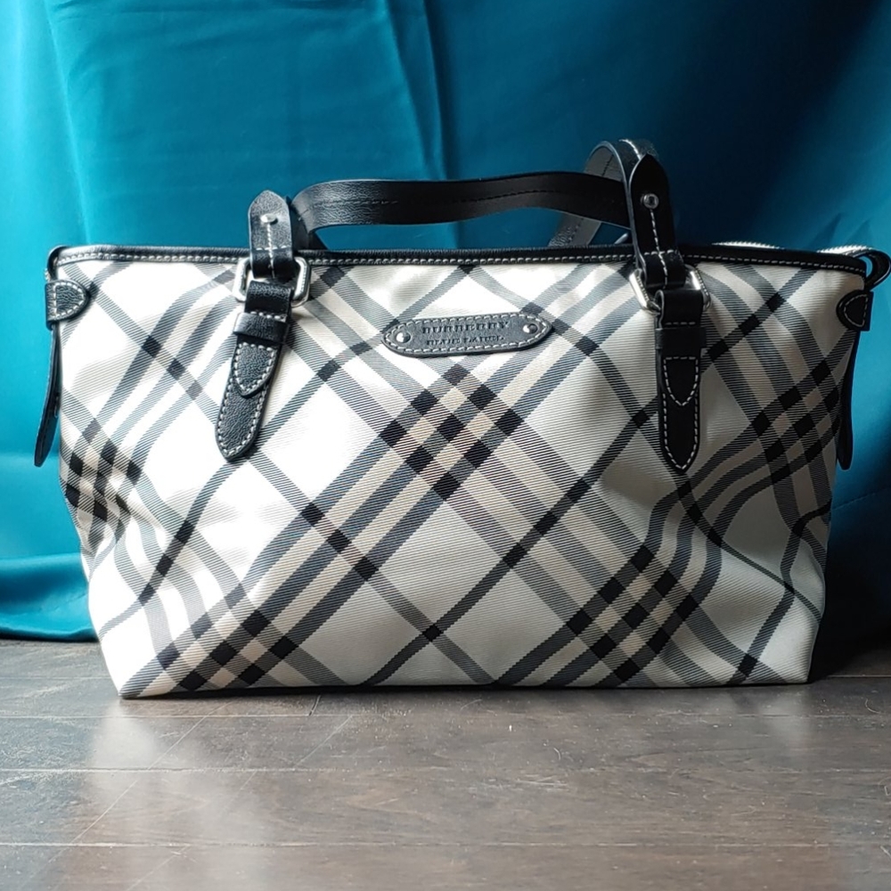 Burberry Blue Label Nova Check Medium Tote